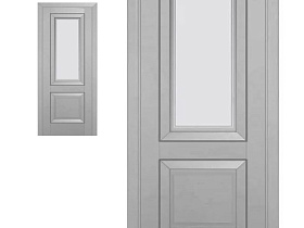 Межкомнатная дверь Profil Doors экошпон серия U 2.88U Манхэттен полотно со стеклом NEO