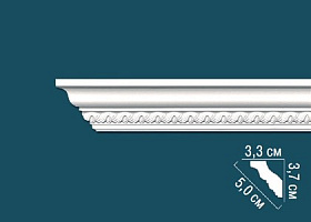 Карниз Перфект с рисунком AA354 33х37х2400 мм, 1 м.п.