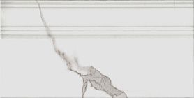 Плинтус Kerama Marazzi FME029R Монте Тиберио белый глянцевый обрезной 20x40x1,6