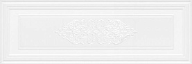 Декор Kerama Marazzi 14042R/3F Монфорте белый обрезной 40х120х12