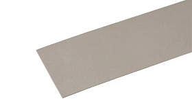 Накладка торцевая термоклеющаяся для подоконника Werzalit 610х36мм, Светло-серый