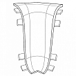 Угол внутренний к плинтусу Bonkeel BC 6014 60мм