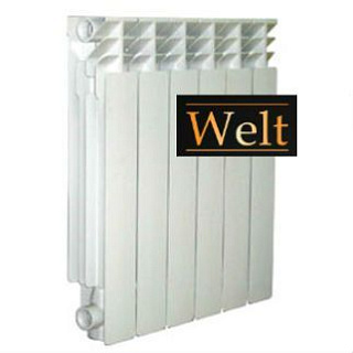 Радиатор отопления алюминиевый Welt 500/80 12 секции