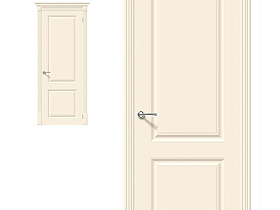 Межкомнатная дверь эмаль Bravo Скинни-12 Cream глухое полотно