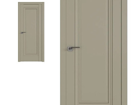 Межкомнатная дверь Profil Doors экошпон серия U 2.110U Шелл Грей глухое полотно