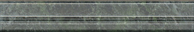Бордюр Kerama Marazzi BLC032R Серенада зелёный глянцевый обрезной 30x5x1,9