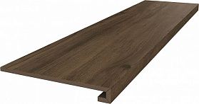 Ступень Kerama Marazzi SG506800R/GCF Сальветти коричневый клееная 33х119,5