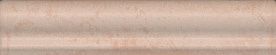 Бордюр Kerama Marazzi BLD056 Монтальбано розовый светлый матовый 15x3x1,6