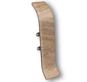 Соединитель для плинтуса Идеал Классик-85, К-П85-С 206 Дуб коньячный, 85мм