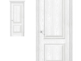 Межкомнатная дверь el'PORTA Эко Шпон Классик-12 Silver Ash