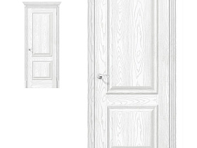 Межкомнатная дверь Браво Эко Шпон Классик-12 Silver Ash