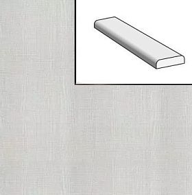 Притворная планка для дверей из экошпона 2000х30х8мм Bianco Crosscut