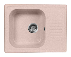 Мойка кухонная AquaGranitEx M-13 (315) розовый