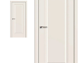 Межкомнатная дверь Profil Doors экошпон серия U 64U Магнолия сатинат глухое полотно