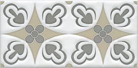 Декор Kerama Marazzi STG/A620/16000 Клемансо орнамент 7.4х15