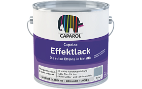 Эмаль алкидная Caparol Capalac Effektlack GL Gold met, Золото металик глянцевая (0,375л)