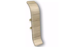 Соединитель для плинтуса Идеал Классик-70, К-П70-С 263 Клён северный, 70мм