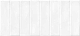 Декофон Cersanit Pudra облицовочная плитка кирпич рельеф белый (PDG054D) 20x44, 1 кв.м.