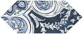 Мозаика из керамогранита Kerama MarazzI HGD/A514/35000 Декор Алмаш 3 синий глянцевый 14x34