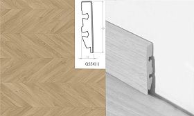 Плинтус Quick-Step QSSK 58х12мм 04160 Дуб капучино, 1 м.п.