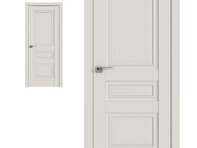 Межкомнатная дверь Profil Doors экошпон серия U 2.38U Дарк Вайт глухое полотно