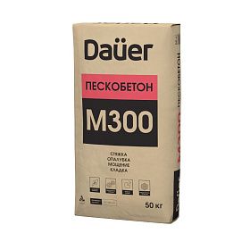 Сухая смесь Пескобетон М-300 Dauer, 50 кг