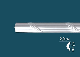 Молдинг Перфект с рисунком AC290 20х46х2440 мм, 1 м.п.