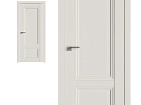 Межкомнатная дверь Profil Doors экошпон серия U 2.102U Дарк Вайт глухое полотно