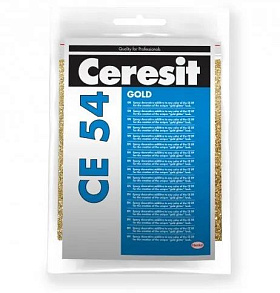 Добавка к затирке Ceresit GOLD CE54, Золотистый блеск