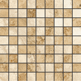 Мозаика Kerranova Shakespeare К-4002(4003)/SR/m01 бежево-коричневый структурированный 30х30, 1 кв.м.