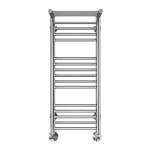 Полотенцесушитель водяной Terminus Аврора с/п П16 300х800, нижнее, хром