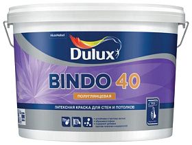 Краска Dulux Professional Bindo 40 полуглянцевая BW (9л)