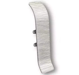 Соединитель для плинтуса Идеал Классик-70, К-П70-С 230 Дуб айсберг, 70мм