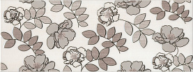 Декор Kerama Marazzi STG/A182/15010 Ньюпорт Цветы коричневый 15х40
