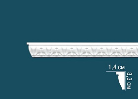 Молдинг Перфект с рисунком AC225F 14х33х2300 мм, 1 м.п.