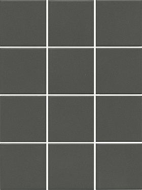 Мозаика из керамогранита Kerama Marazzi 1331 Агуста серый темный натуральный из 12 частей 9,8x9,8x7, 1 кв.м.