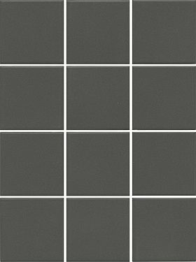 Мозаика из керамогранита Kerama Marazzi 1331 Агуста серый темный натуральный из 12 частей 9,8x9,8x7, 1 кв.м.