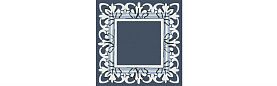 Мозаика из керамогранита Kerama MarazzI HGD/A525/TOB001 Декор Алмаш синий глянцевый 9,8x9,8