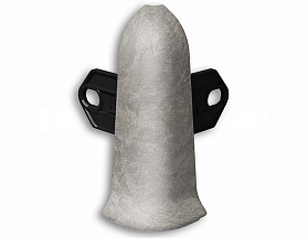 Угол наружный для плинтуса Идеал Классик-70, К-П70-Нк 547 Лофт светло-серый, 70 мм