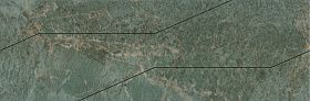 Плитка из керамогранита Kerama Marazzi OS/C214/13116R Декор Эвора зеленый глянцевый обрезной 30x89,5x11