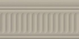 Бордюр Kerama Marazzi 19050/3F Бланше серый структурированный 20х9,9