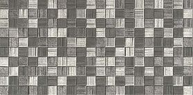 Керамическая плитка настенная Axima Мегаполис 250х500х8мм мозаика темно-серая, серия Люкс, 1 кв.м.