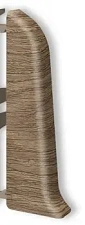 Торцевая заглушка правая для плинтуса Идеал Классик-70, К-П70-Тп (пластиковый с кабель-каналом) 292 Орех миланский 70 мм