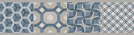 Плитка из керамогранита Kerama Marazzi VT/B449/11037R Бордюр Онда 2 обрезной 30x7,2x9