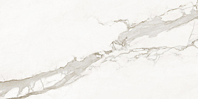 Керамогранит Kerranova Marble Trend К-1001/LR Калакатта Голд белый лаппатированный 60х120, 1 кв.м.