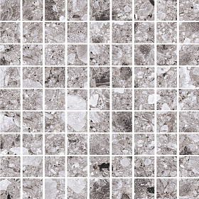 Мозаика Kerranova Terrazzo K-331/LR/m01 светло-серый лаппатированный 30х30, 1 кв.м.