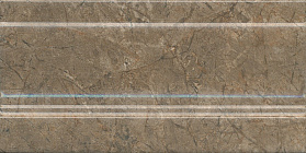 Плинтус Kerama Marazzi FMD043 Каприччо коричневый глянцевый 20x10x1,3
