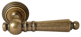 Межкомнатная дверная ручка Rucetti RAP-CLASSIC-L 8 OMB, Старая античная бронза