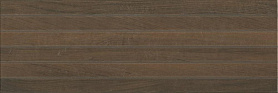 Керамическая плитка Kerama Marazzi 13096R Семпионе коричневый темный структура обрезной 30x89,5, 1 кв.м.