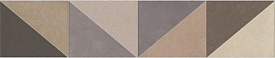 Керамическая плитка Kerama Marazzi Brick Plus Амстердам VT\A221\26000 Декор 2 матовый 6x28,5х10